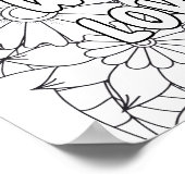 Erwachsenenfarben-"Ich werde mit... stärker." posi Poster (Ecke)