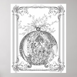 Erwachsenenfarbenplakat "Zur Liebe der Jamie Art" Poster