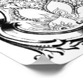 Erwachsenenfarbposter "Mother's Garden Art" Poster (Ecke)