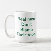 Erwachsenenmotto Kaffeetasse (Links)