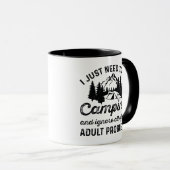 Erwachsenenprobleme bei Camping Tasse (VorderseiteRechts)