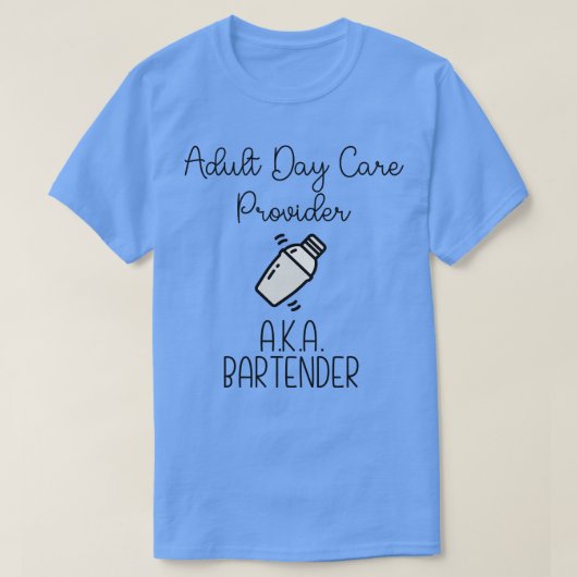 Erwachsenentag e Provider aka Barkeeper T-Shirt (Design vorne)