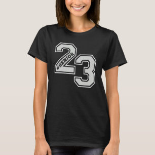 ERWACHSENER 23 ERWACHSENER 2023 RETRO WEISS & GRAU T-Shirt