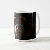 Erwachsener Affe Kaffeetasse (VorderseiteRechts)