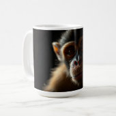 Erwachsener Affe Kaffeetasse (Vorderseite Links)