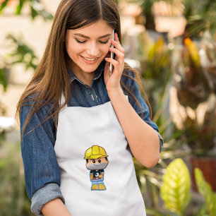 Erwachsener Bauarbeiter-Schürze Schürze