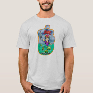 Erwachsener Cartoon Mitzu Gami T - Shirt