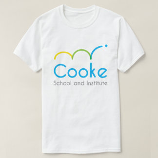 ERWACHSENER Cooke Logo-T - Shirt, weiß T-Shirt