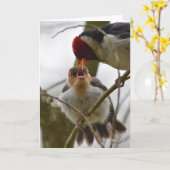 Erwachsener, der Jugendlicher Gelb-berechneten Karte (Gelbe Blume)