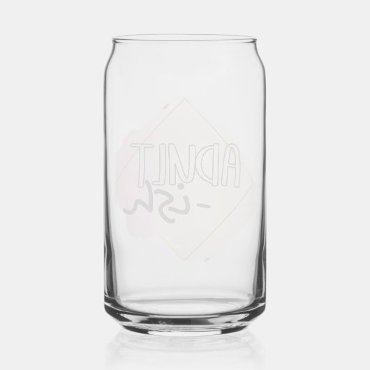 Erwachsener Dosenglas (Rückseite)