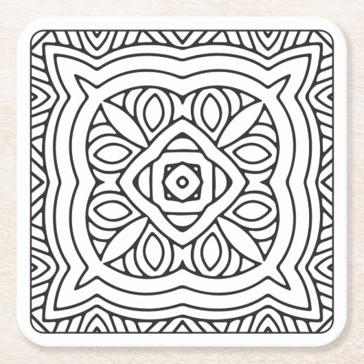 Erwachsener Farbton-WegwerfUntersetzer des Rechteckiger Pappuntersetzer (Vorderseite)