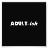 Erwachsener Fotodruck (Vorne)