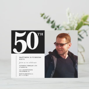 Erwachsener Geburtstag 50. Geburtstag Einladung Sc