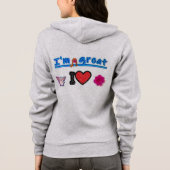 Erwachsener Hoodie (Rückseite)