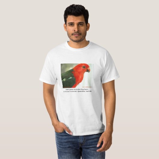 Erwachsener (männlicher) australischer König T-Shirt (Vorne ganz)