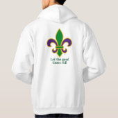 Erwachsener Mardi Gras Pullover Hoodie (Rückseite)