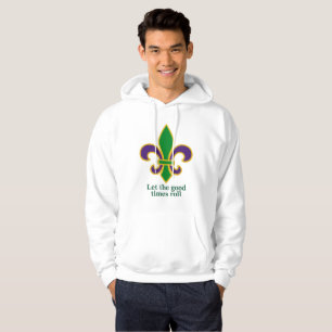 Erwachsener Mardi Gras Pullover Hoodie