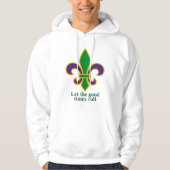 Erwachsener Mardi Gras Pullover Hoodie (Vorderseite)