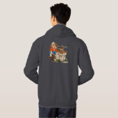 Erwachsener Pullover Hoodie (Schwarz voll)