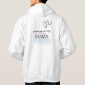 Erwachsener Pullover Hoodie (Rückseite)