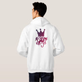 Erwachsener Pullover Hoodie afghan (Schwarz voll)