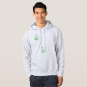 Erwachsener Pullover Hoodie (Asche Vivid (Vorne ganz)