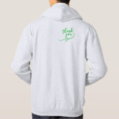 Erwachsener Pullover Hoodie (Asche Vivid (Rückseite)