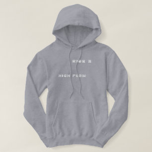 Erwachsener Pullover Hoodie (Grau Vivid)