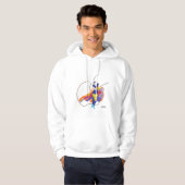 Erwachsener Pullover Hoodie: Touchdown (Vorne ganz)