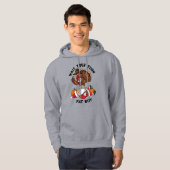 Erwachsener Pullover Hoodie zum Erntedankfest (Vorne ganz)