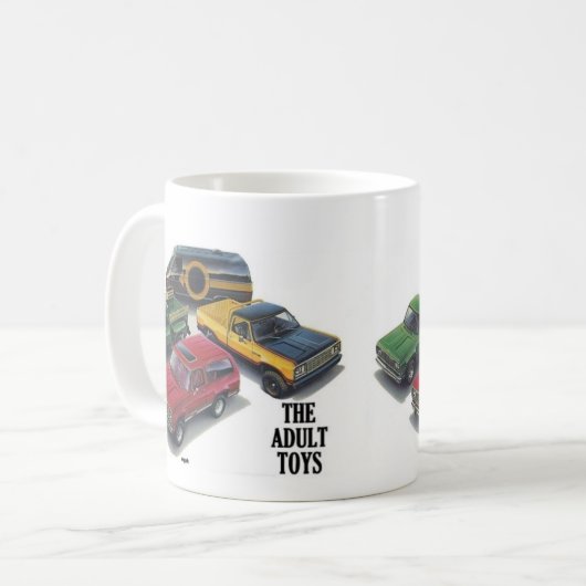 Erwachsener spielt Tasse (Vorderseite Links)