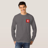 Erwachsener T - Shirt der Generation X (Vorne ganz)