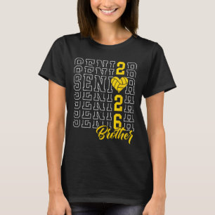 Erwachsener Volleyball Bruder Abschluss Cl Von 202 T-Shirt