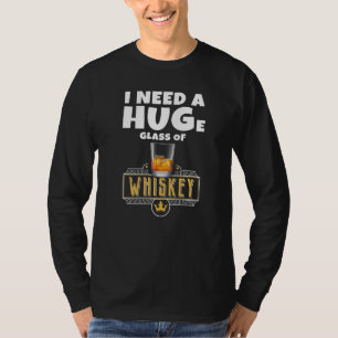 Erwachsener Whiskey Trinken T-Shirt