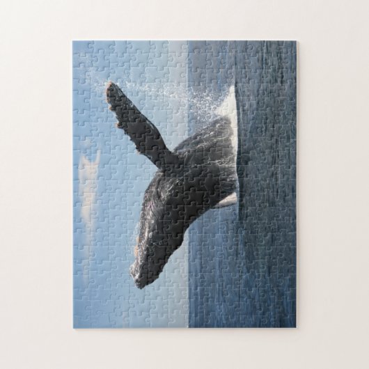 Erwachsenes Buckel-Wal-Durchbrechen Puzzle (Vertikal)