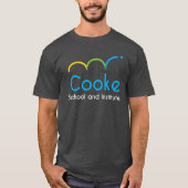 ERWACHSENES Cooke Logo-T-Shirt, dunkelgrau T-Shirt (Vorderseite)