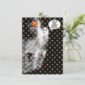 Erwachsenes Halloween-Party Einladung (Stehend Vorderseite)