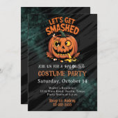 Erwachsenes Halloween-Party Einladung (Vorne/Hinten)