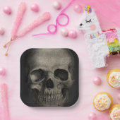 Erwachsenes Halloween-Party Skulkl Pappteller (Party)