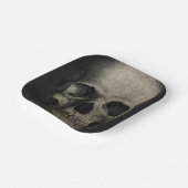 Erwachsenes Halloween-Party Skulkl Pappteller (Gewinkelt)