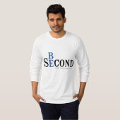 Erwachsenes langärmeliges weißes Shirt (Vorne ganz)