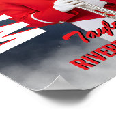 Erwachsenes Marching-Band-Mitglied Benutzerdefinie Poster (Ecke)