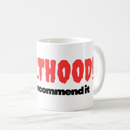 Erwachsensein! Ich kann es nicht empfehlen - Tasse (VorderseiteRechts)