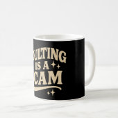Erwachsenwerden ist ein Schwindel Kaffeetasse (VorderseiteRechts)