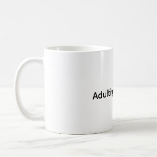 Erwachsenwerden ist ein Schwindel lustiger Kaffeeb Kaffeetasse