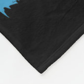 Erwachsenwerden ist ein Schwindel Stil Mixed Media Fleecedecke (Ecke)