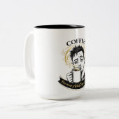 Erwachsenwerden ist schwer Kaffeetasse | Lustiger (Vorderseite Links)