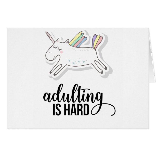 Erwachsenwerden ist schwer lustig (Vorderseite (Horizontal))