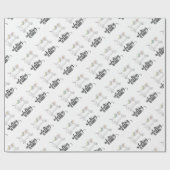 Erwachsenwerden ist schwer lustig geschenkpapier (Flach)