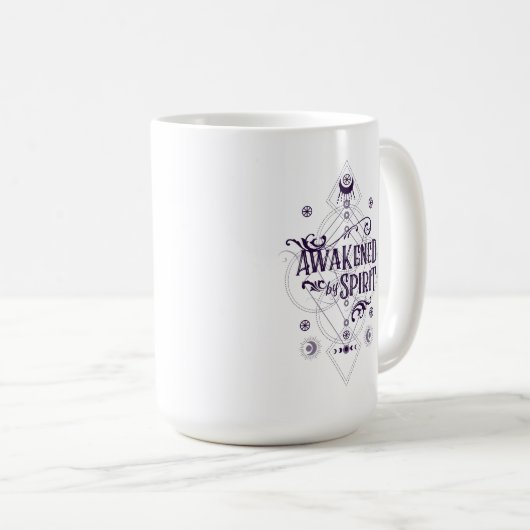 Erwacht von Spirit (Sleigh Riders bucht Drei) Kaffeetasse (VorderseiteRechts)